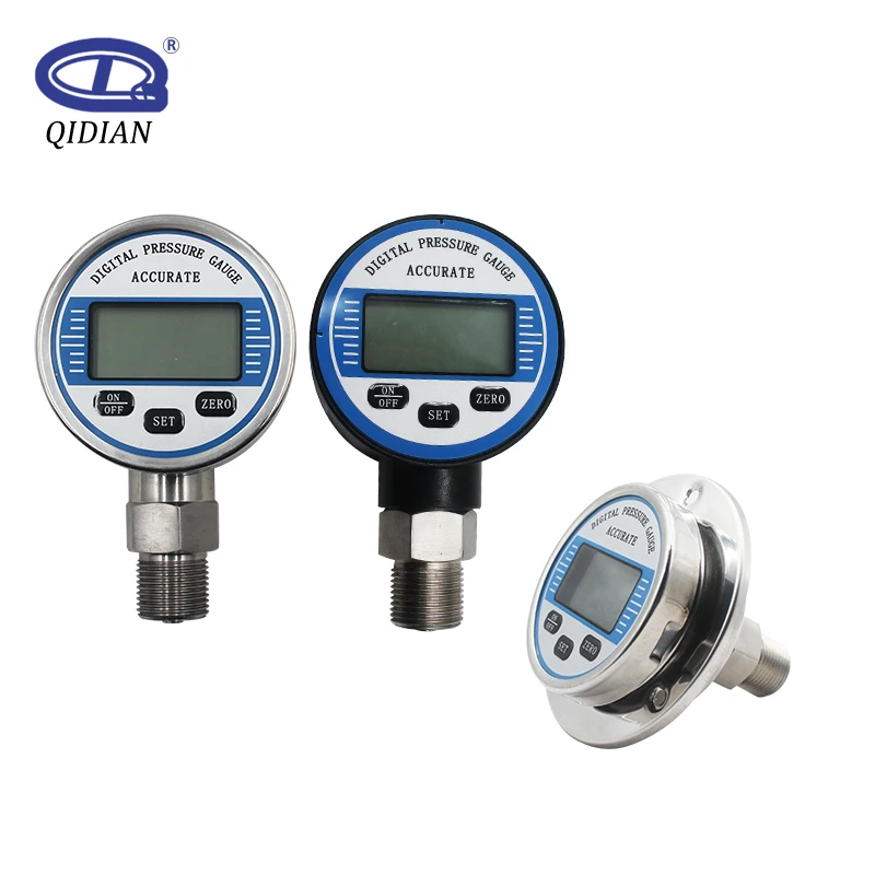 0-100Mpa Csutomized LCD Digital Hydraulic Pressure Gauge 60mm SS304 Oil Fuel Water Pressure Meter 40Mpa 6Mpa 100Kpa 500Kpa