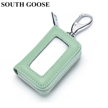 

SOUTH GOOSE Stylish Colorful Key Wallet Unisex Car Key Holders Men Multi-Function Key Organizer Women Smart Housekeeper Keychain