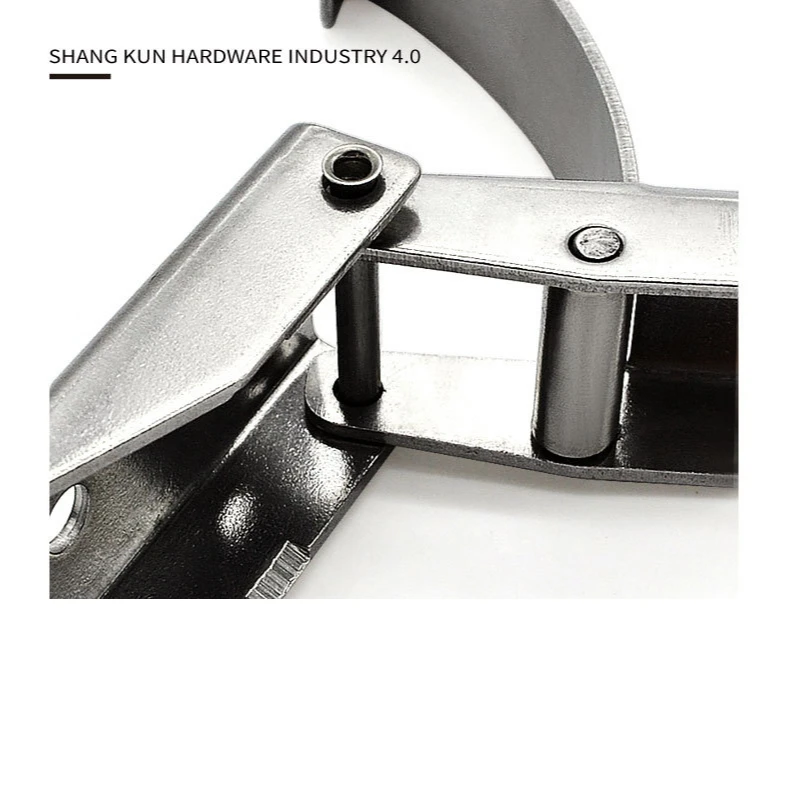 Industrial Hardware Stainless Steel Hasp Latch Lock Cabinet Mechanical Equipment Chains Fastening Buckle