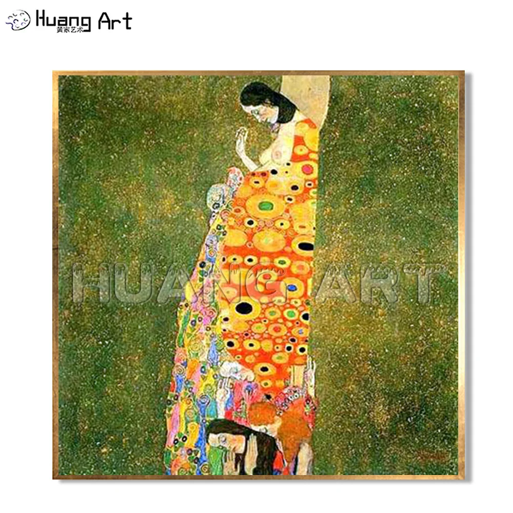 Картина маслом высокого качества на холсте для декора комнаты Густава Климта