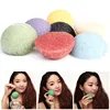 4pcs Exfoliator Cleanse Konjac Sponge Natural Konjac Konnyaku Puff Face Wash Cleaning Sponge Esponja Maquiagem Makeup Konjac ► Photo 3/6