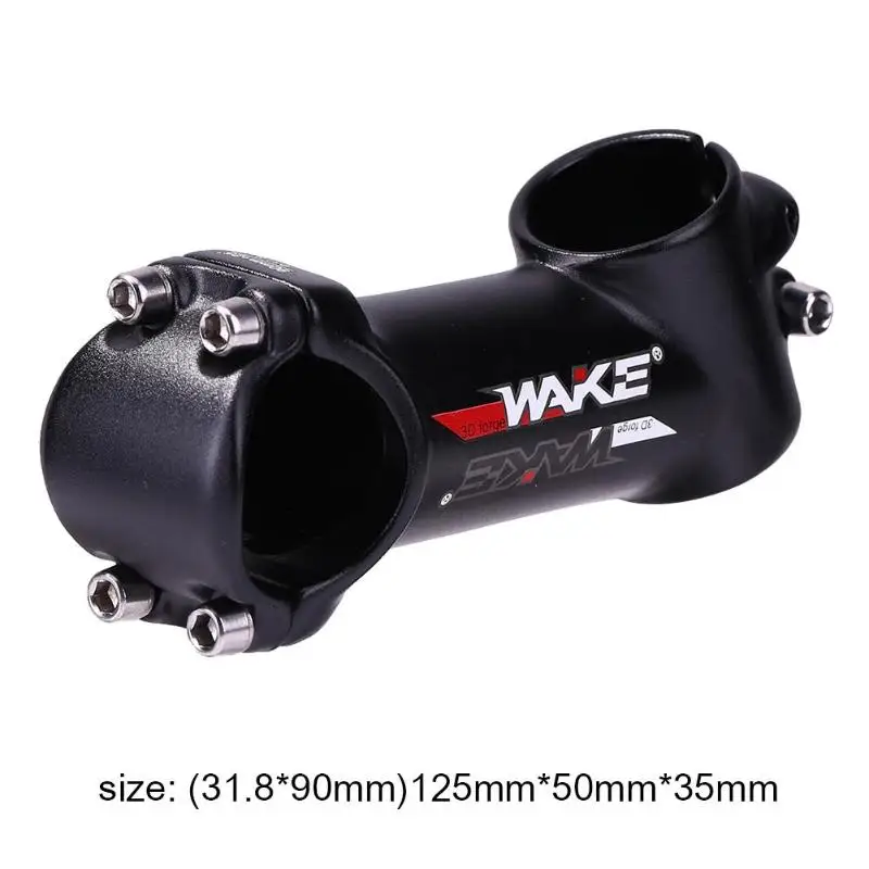 WAKE 31,8x60/70/80/90/100 мм велосипедный вынос руля 25 градусов велосипедный вынос руля Горный Дорожный Велоспорт Запчасти велосипедные аксессуары новые