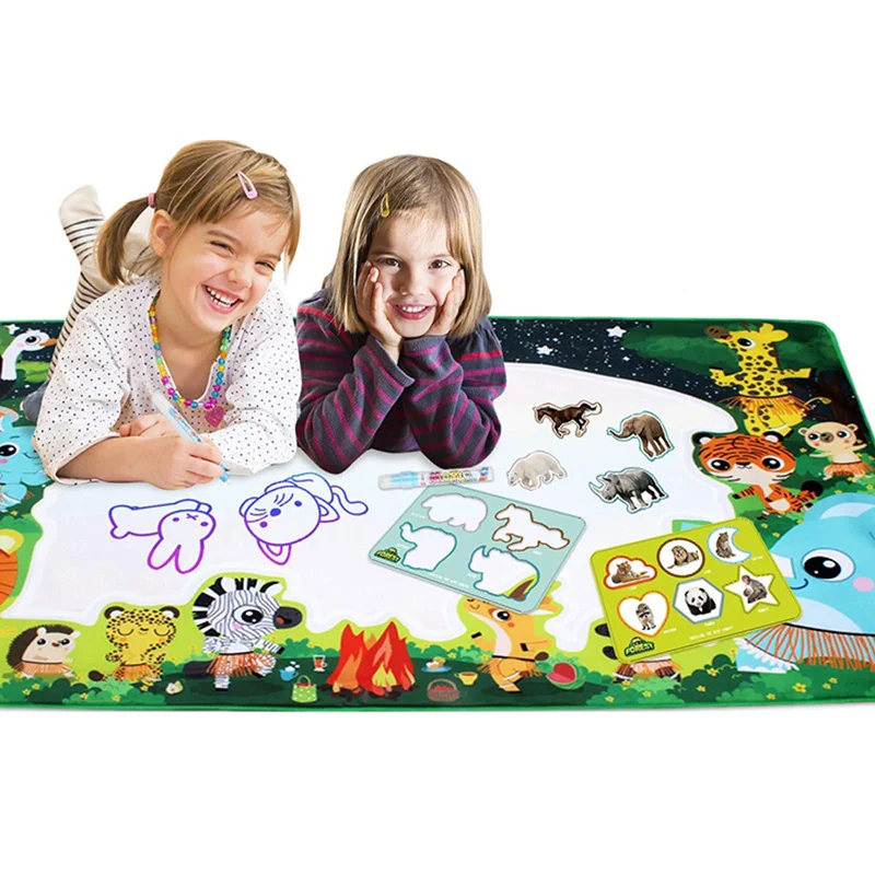 

Coloring Book Water Painting Kids Drawing Diy Draw Toy for Girl Creative Craft Mat Game Toy Color Paint Kid Educational Toy LSHK