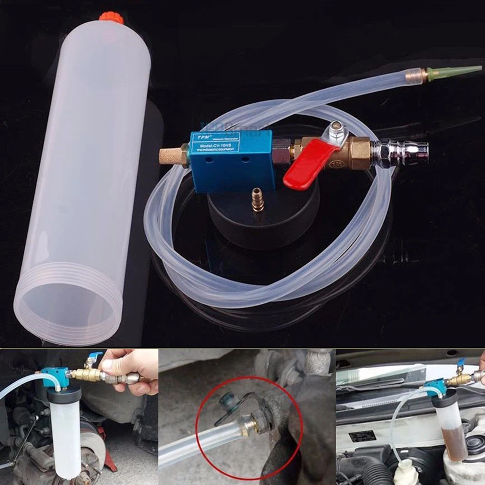 Комплект масла Bleeder оборудование Тормозная жидкость Замена смены воздуха пустой универсальный насос автомобиля