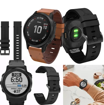 

fashion watch bracelet watchband genuine leather strap watch band watch accessories wristband For Garmin Fenix 5S watchband 20mm
