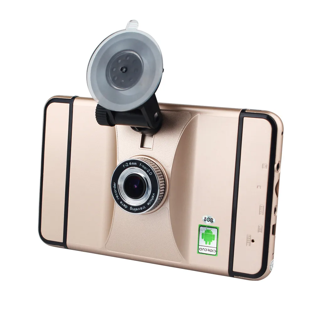 7" Anfilite автомобиля gps навигатор Android 4 ядра 7 дюймов dash cam 1080P видео Регистраторы регистратор с Свободная Европа карты России - Размер экрана, дюймов: 7"