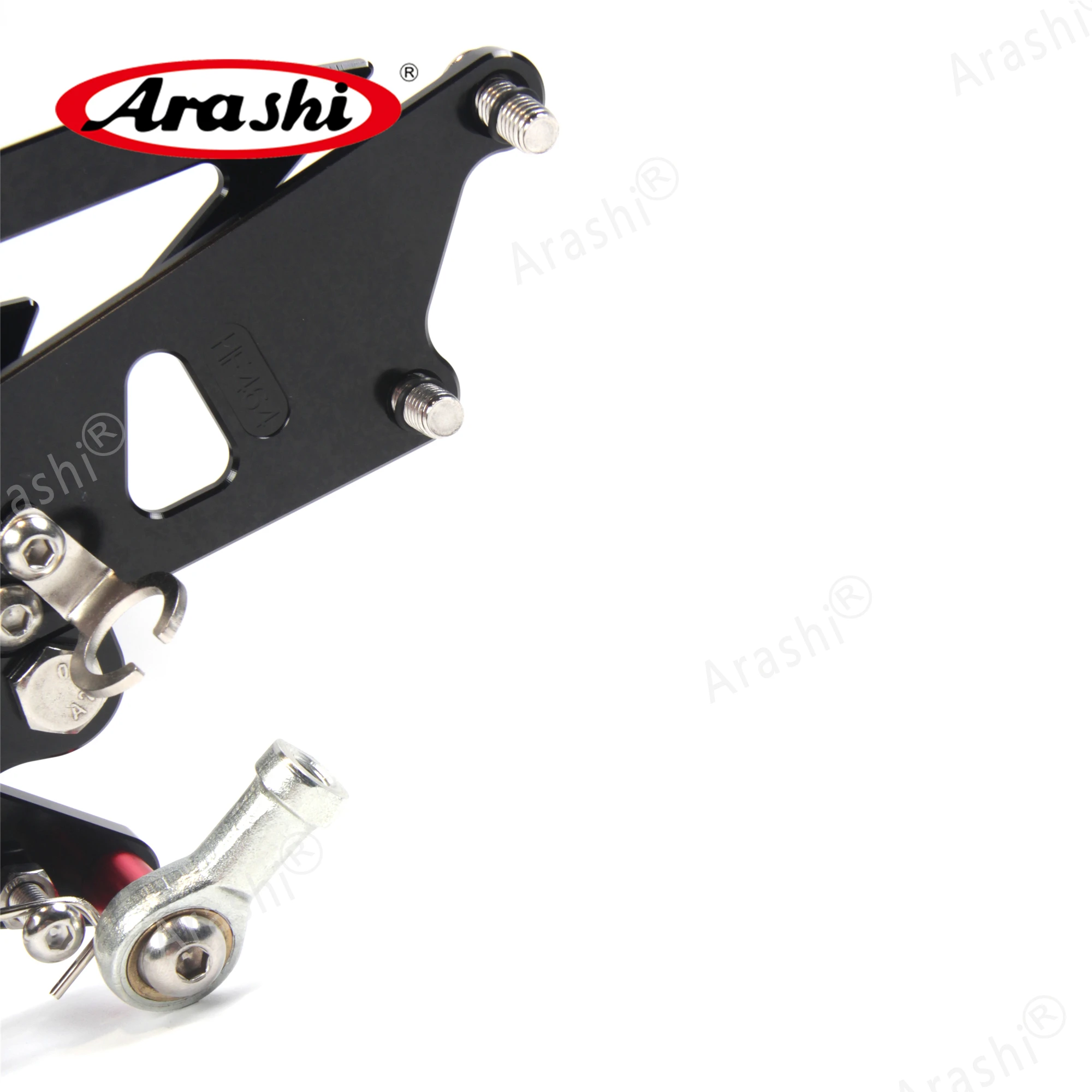 Arashi Регулируемая всадник задняя Подножка для KAWASAKI NINJA 250R 2008-2012 ЧПУ подножки задние наборы 250 R 2009 2010 2011 10 11 12