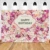 Baby Birthday Background Wedding Photocall Розовый Цветок Цветочный Фотографический Фон Для Фотостудии Photophone Prop