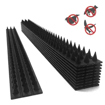 

10Pcs Bird Pigeon Repellent Spikes Plastic Deterrent Wall Roof Pest Control Spike Board Garden Scare Birds Pest Control Supplies