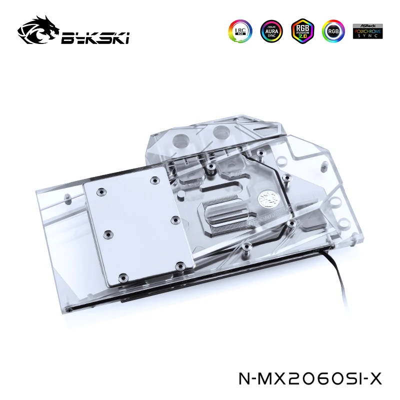 Bykski Water Block For MAXSUN GeForce RTX2060 6G V0 Support Sync Motherboard GPU Cooler Cooled Head N-MX2060SI-X | Компьютеры и офис
