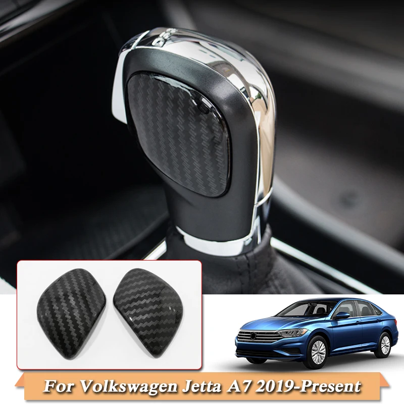 Автомобильный Стайлинг накладка на головку шестерни для Volkswagen Jetta A7 2019 ABS ручка