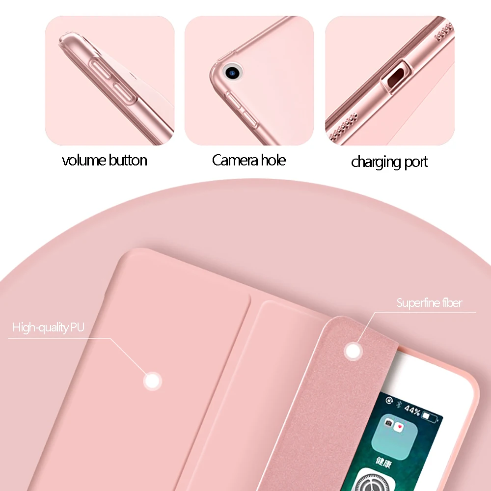 Funda Чехол для iPad 9,7 дюймов A1893 A1954 A1822 A1823 ультра тонкий чехол для смарт-телефона Авто Режим сна/Пробуждение легкий Чехол