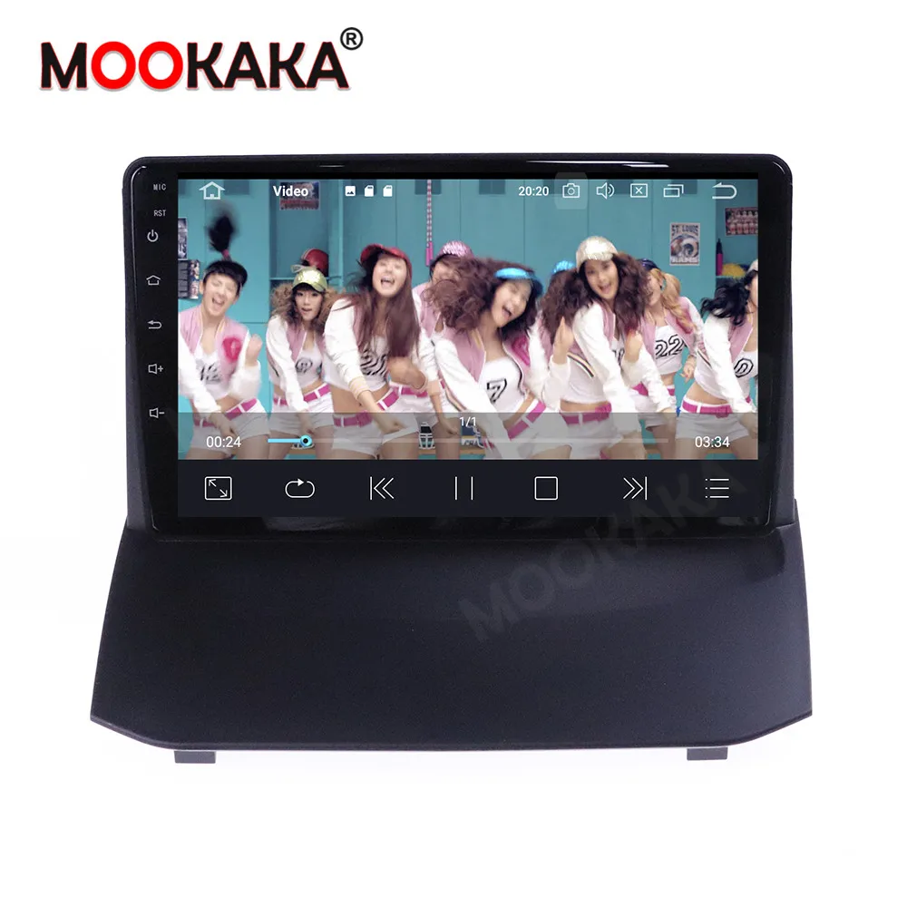 Android10 Autoradio Lettore Multimediale Gps Per Ford Fiesta Mk 6 2008-2013 Lettore Multimediale Radio Navigazione Gps Headunit Audio