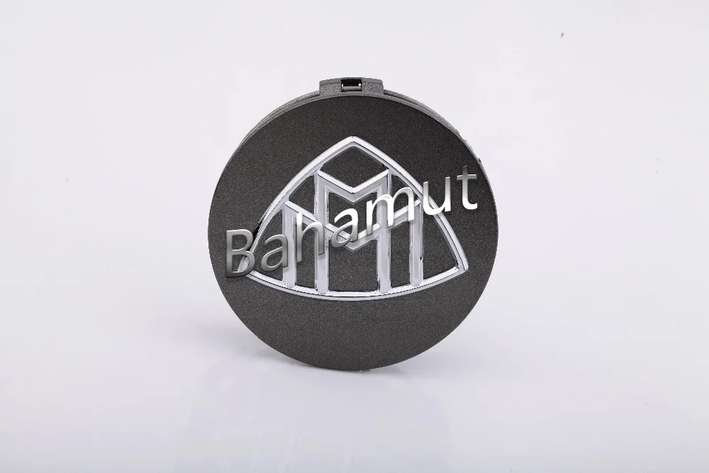 MENT Factory Chrome MAYBACH 75MM diameter Wheel Center Cap 4 pieces