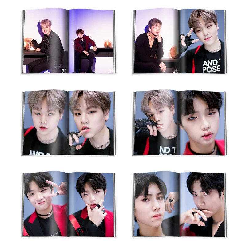 Kpop Produce101 X1 новый альбом &ltQUANTUM LEAP&gt Мини фотоальбом модный K pop XONE Фотокарточка