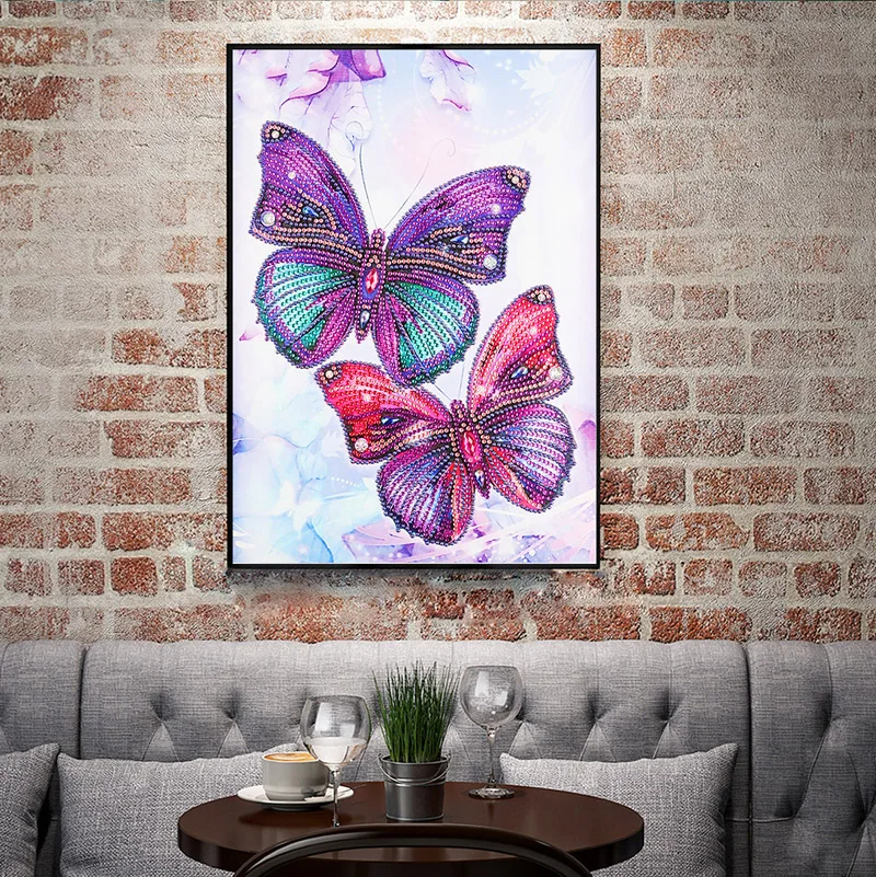 DIY 5D Diamond Painting Butterfly Animals Embroidery Art Dotz Gem Paint Bead Crystal Rhinestone Drill Picture Kits for Adults (4)