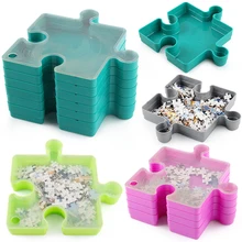 1000 pièces d'accessoires de puzzle, boîtes de rangement de puzzle tridimensionnel, boîtes de tri et de tri outil de rangement de jouets d'enfants