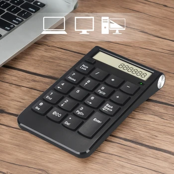 

2.4G USB Wireless Numeric Keypad 20 Keys Digital Keyboard Laptop Computer Mini Numpad Portable Travel Home Office Keypad