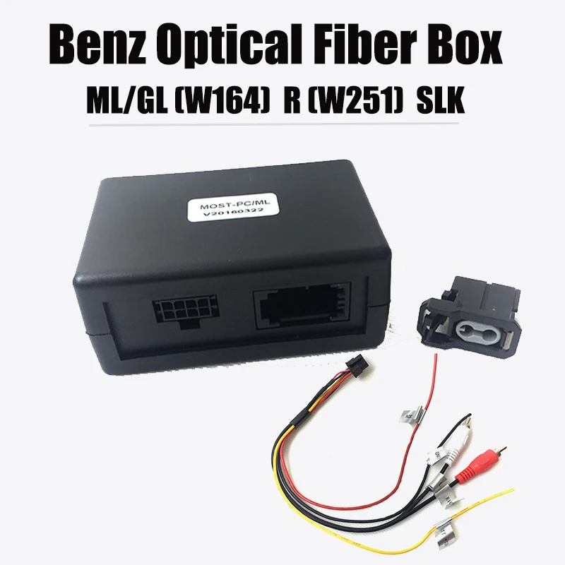 Optical Fiber Decoder Box - MOST Adapter Für Mercedes BMW Audi Porsche