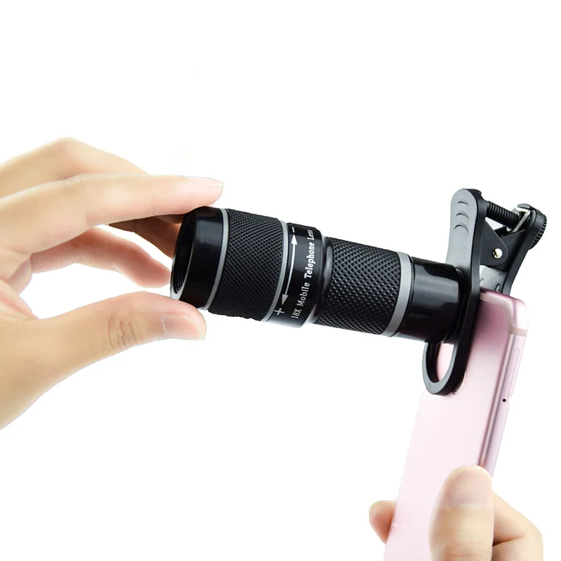 18X Zoom Optical Mobile Monocular Telescope Binoculars Outdoor Telescope with Vision Hunting Travelling Brid Watch Portable