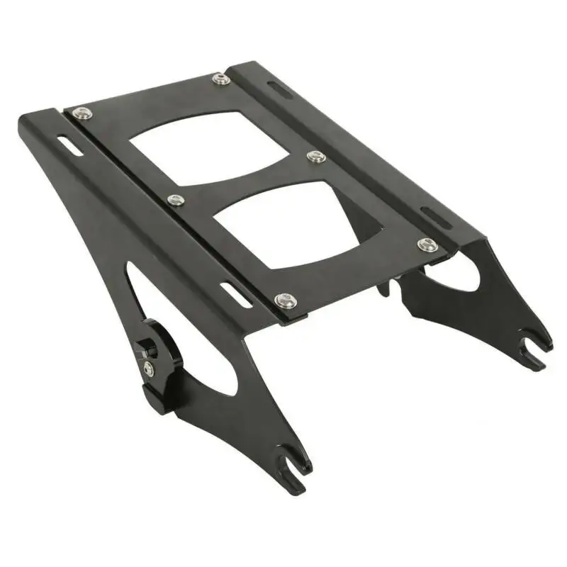Detachable 2 Up Pack Mounting Luggage Rack For Harley Tour Pak Touring FL FLHR Street Glide 2014-