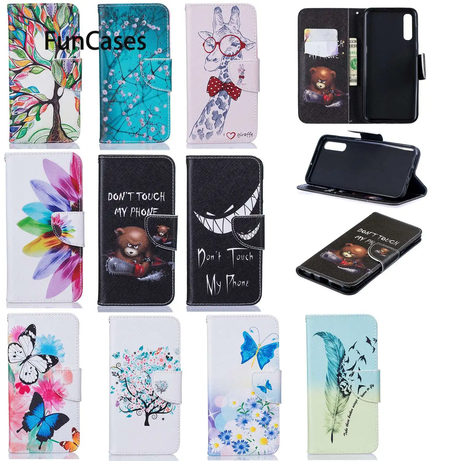 Cellphone Covers For accesorios Samsung A20 Animal Estojo sFor Samsung funda A50 A51 A71 A30 A40 A10 A70 Wallet Flip Case Cellphone Covers For accesorios Samsung A20 Animal Estojo sFor Samsung funda A50 A51 A71 A30 A40 A10 A70 Wallet Flip Case