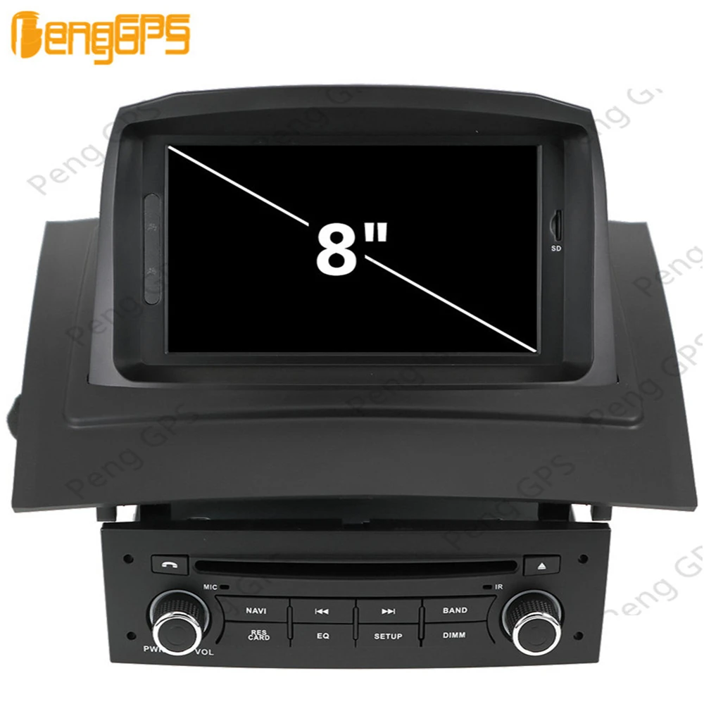 Top Android 9.0 PX5 4+64GB car DVD player Built-in DSP Car multimedia Radio For Renault Megane 2 Fluence 2002-2008 GPS Navigation 7