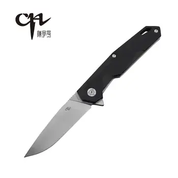 

Free gift： 1pc mask CH 1047 Flipper D2 Steel Knife Ball Bearing G10 Grip Handle Gentleman Pocket Knife 2020 Hot sale