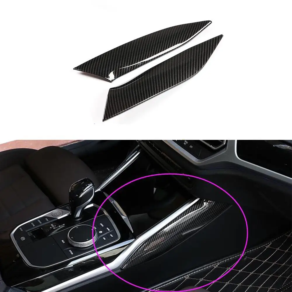 Декоративная панель переключения передач Carbon Look для BMW 3 серии G20 G28 2020|Наклейки на