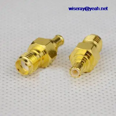 

DHL/EMS 250pcs gold-plated copper SMA female TO MCX male RF coaxial Connectors Adapter-A7