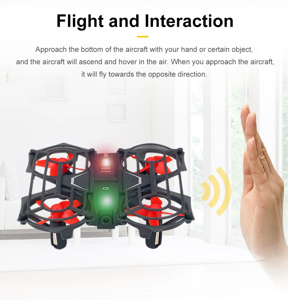 Новое поступление JJRC H74 Радиоуправляемый Дрон 2,4G 4CH 6 Axis 3D флипс инфракрасный зонд дистанционное управление Квадрокоптер для детей Подарки для мальчиков