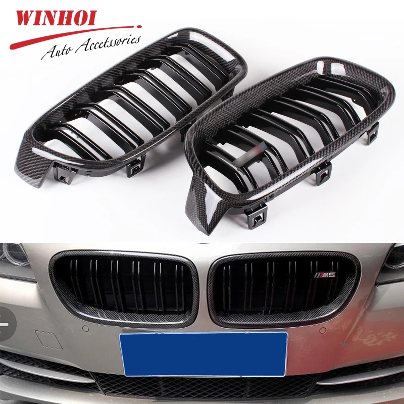 

Carbon Fiber Car Front Grill Matte/Gloss Black Racing Grill for BMW M3 F32 F33 F36 F80 M4 F82 F83 2014-in Auto Racing Grille