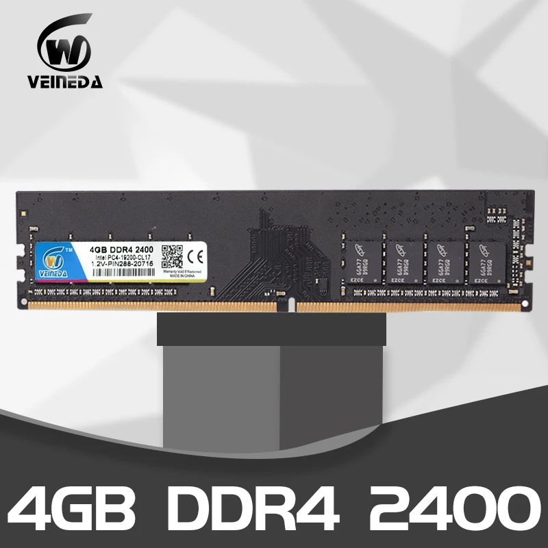 VEINEDA память оперативная ddr 4 Гб DDR4 2666 2400 2133 МГц 1 2 в DIMM настольная поддержка