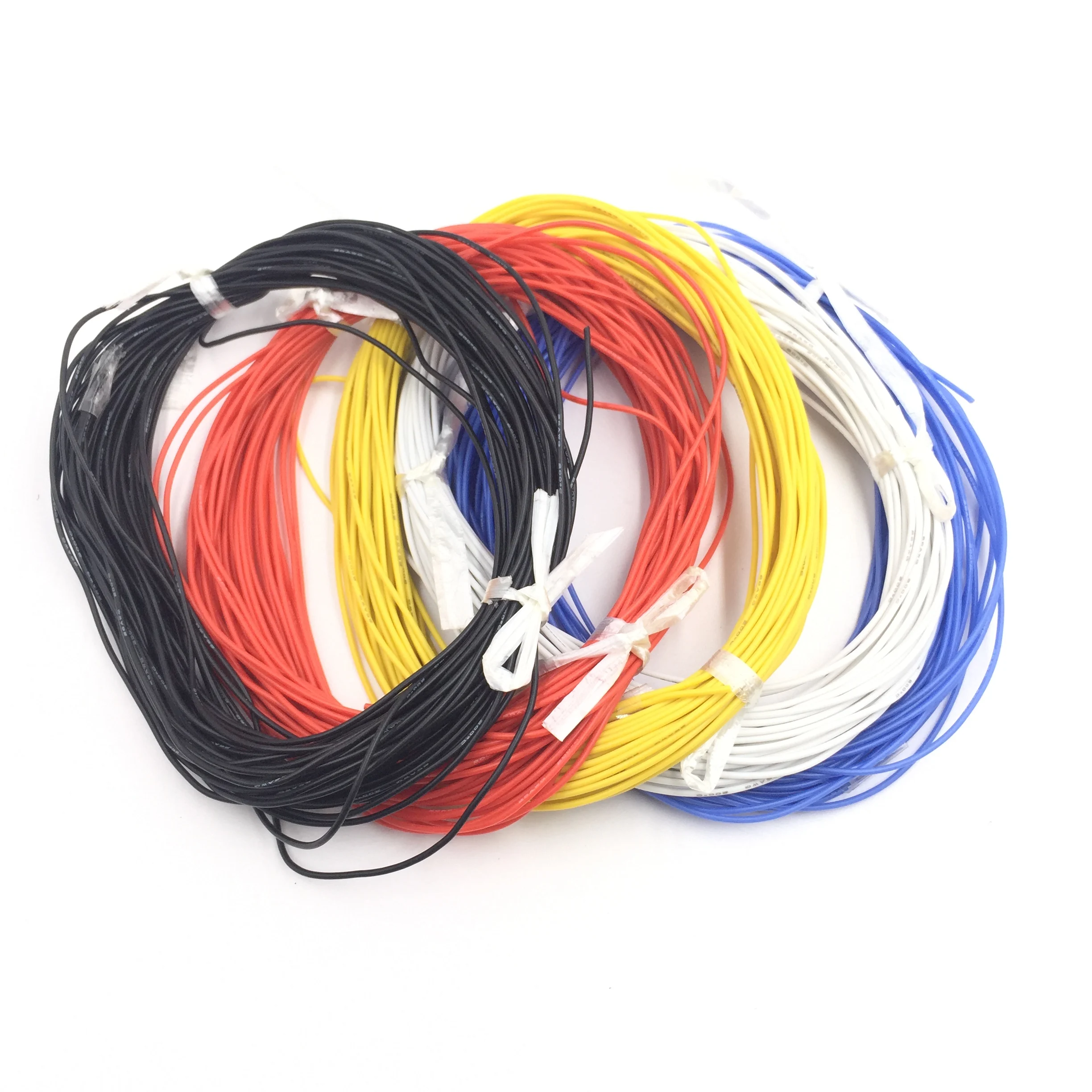 30AWG силиконовый провод Ультра гибкая тестовая линия Силикагель кабель высокая