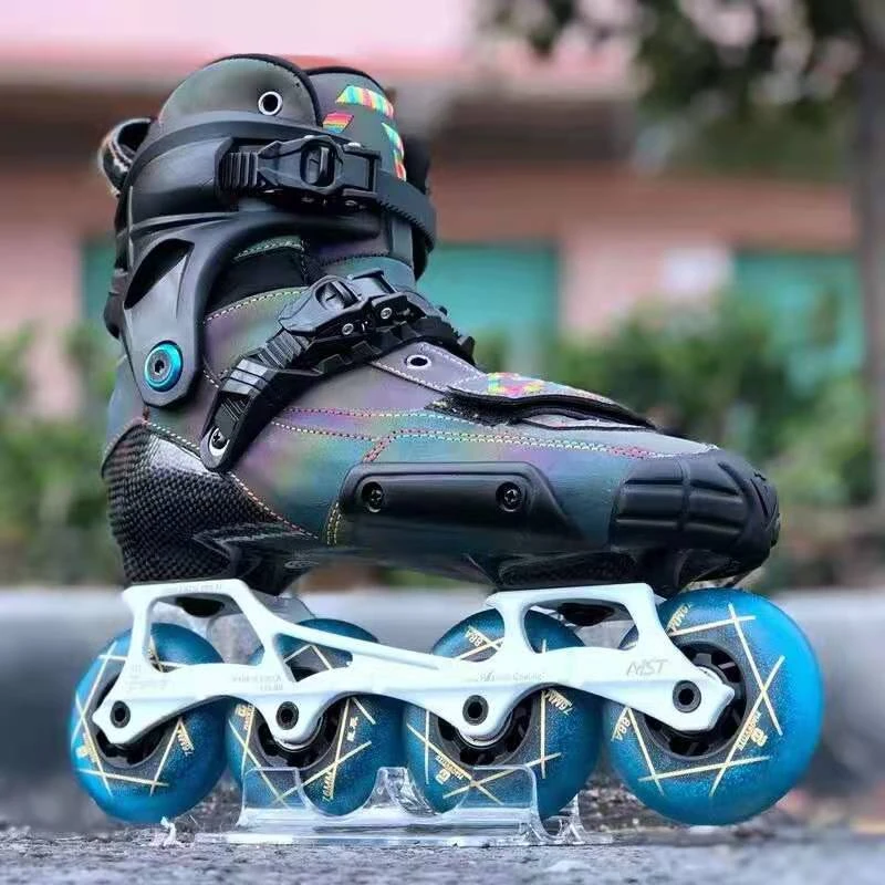 Slalom profesionales de fibra de carbono, iluminación brillante, para SEBA, Patines de patinaje, FSK Road, zapatillas de ruedas Pro| Patines| AliExpress