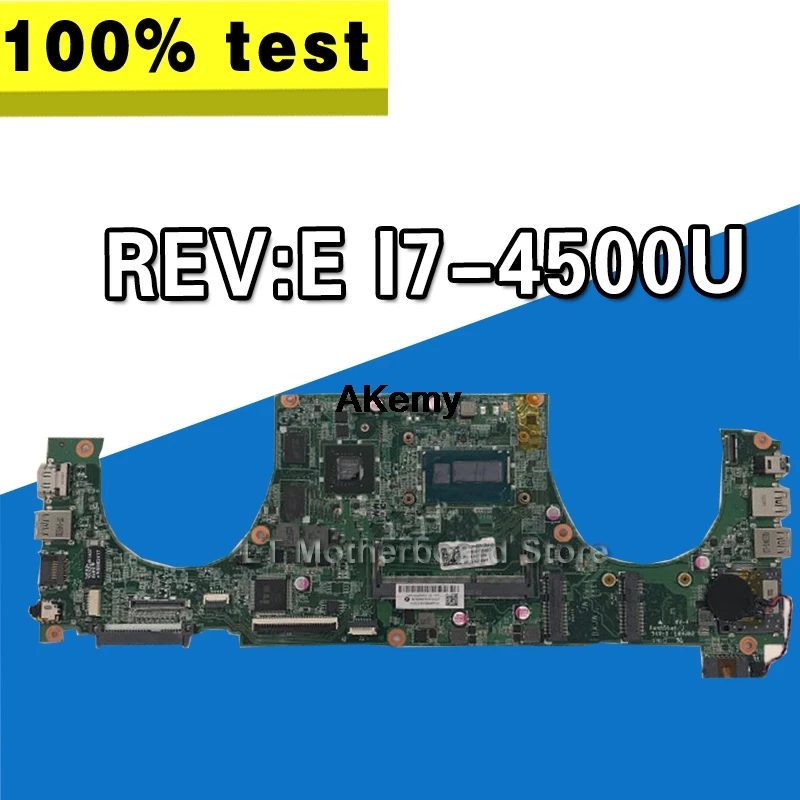 

5470 DAJW8CMB8E1 laptop motherboard For DELL 5470 V5470 5439 motherboard DAJW8CMB8E1 REV:E I7-4500U GT740-2GB DDR3 original