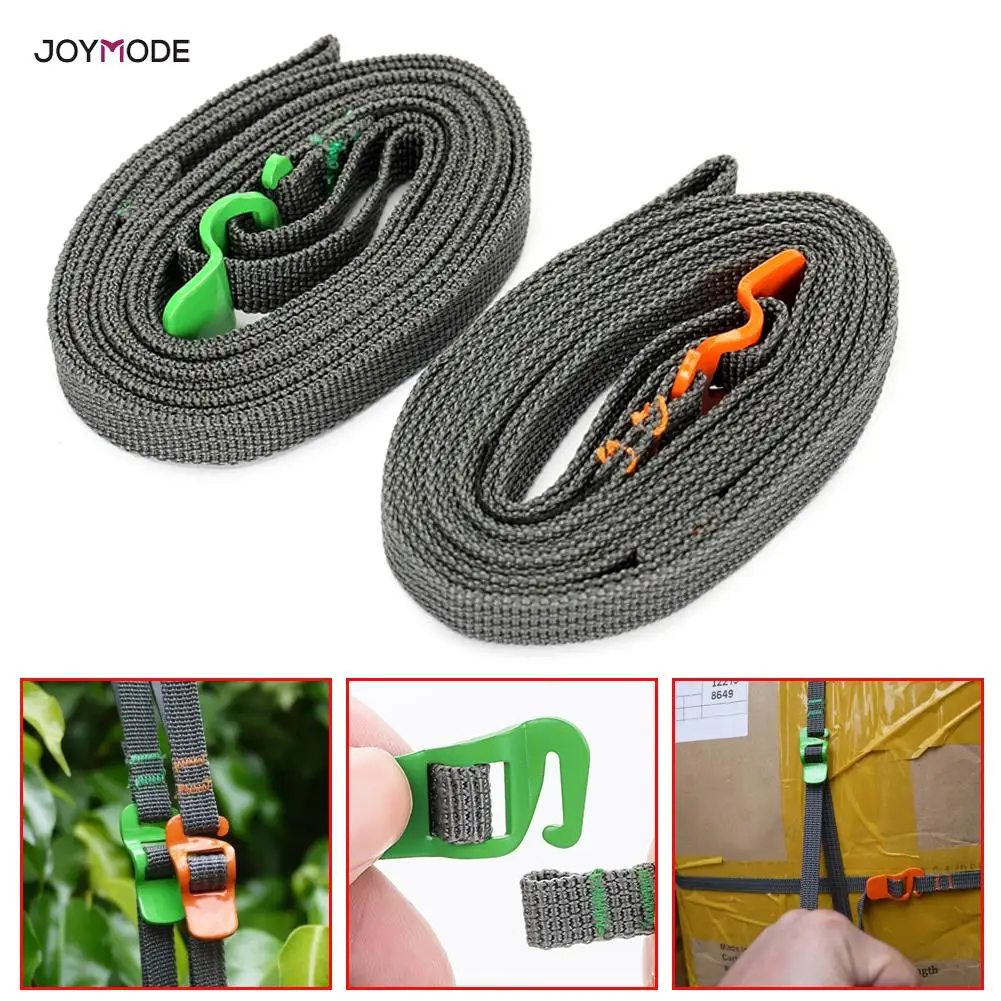 

Quick Release Type Tie Strap Bundle Rope Luggage Strap Stainless Steel Belt Hook Outdoor Travel Camping Climbing Equipment