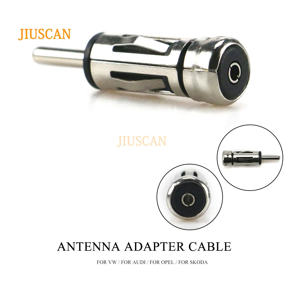 JIUSCAN 13-006 стерео радио антенна адаптер для ISO(мама)-> DIN(папа