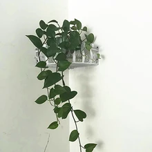 Железная художественная Цветочная полка, настенная угловая полка, настенная подвесная хлорфитум, рамка для балкона, угловая треугольная полка для цветочного горшка