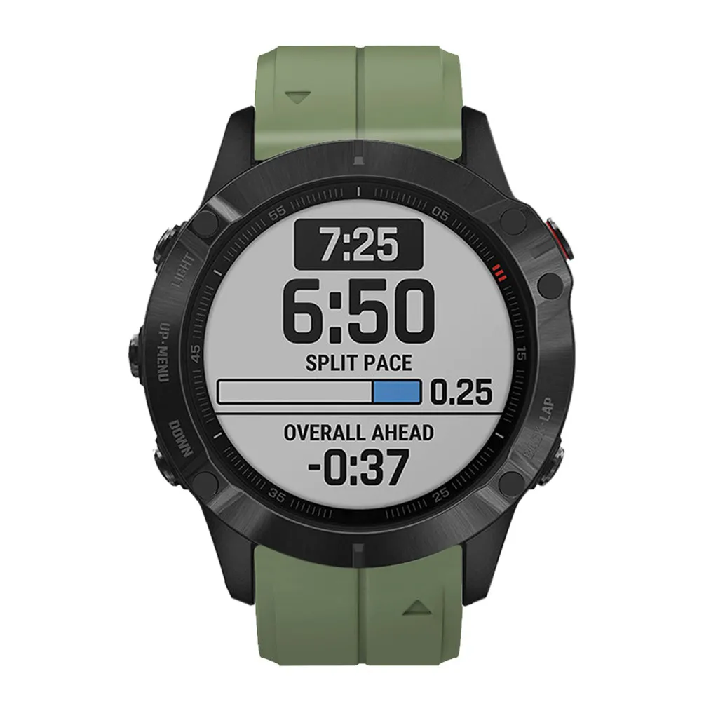 Силиконовый ремешок для часов Garmin Fenix 6/Fenix 6Pro Смарт-часы быстросъемный ремешок для запястья#15