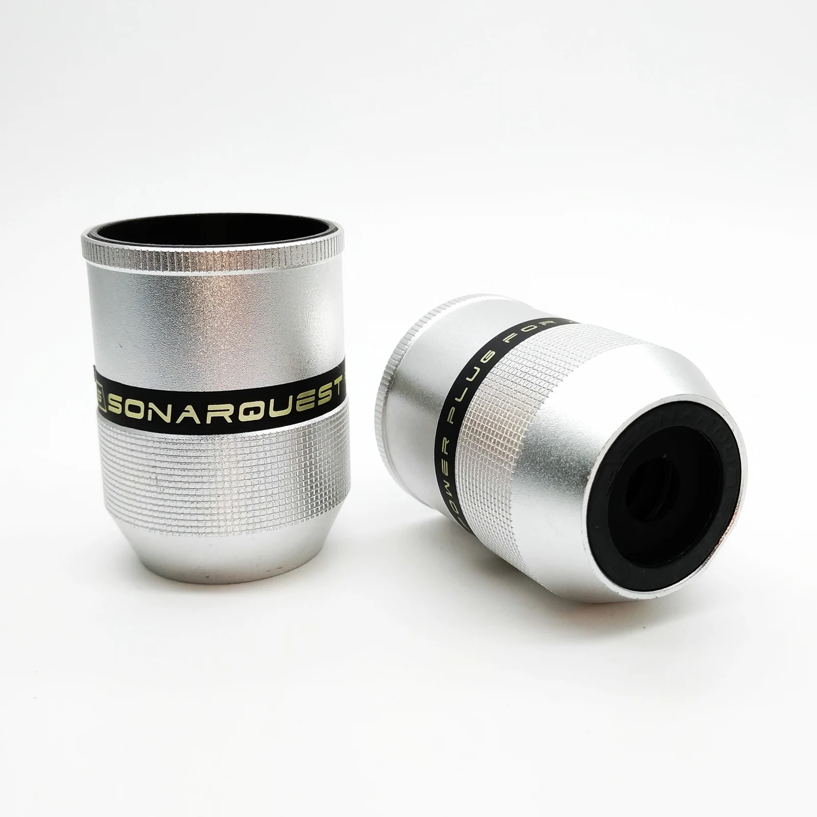 SONARQUEST Алюминиевый сплав E25-G(PW) C25-G(PW) высокого класса позолоченный EUR Schuko EU разъем питания и IEC разъем для HiFi усилителя
