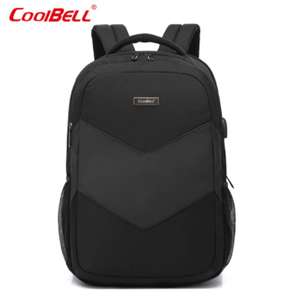 COOLBELL 15.6 Inch Laptop Backpack Fashion Travel Business  Backpack Outdoor Nylon Waterproof Student Anti-theft Backpack