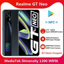 Realme 128GB 6gb 5G/CDMA/WCDMA/.. NFC Supervooc Octa Core Face Recognition 64MP New Mobile-Phone