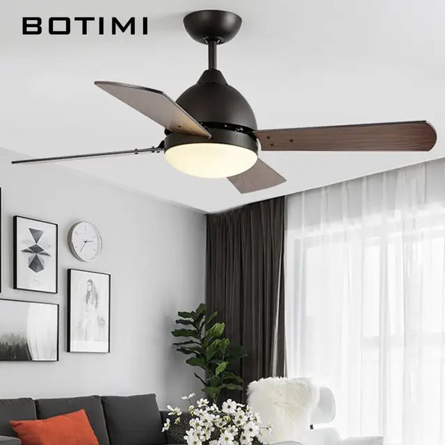 Botimi New Arrival 42 Inch Led Ceiling Fan For Living Room Modern