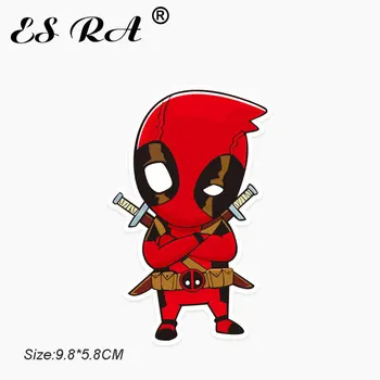 

One Piece Marvel Deadpool Stickers Waterproof PVC Anime Stickers Toys laptop Pitcher Bottle Luggage Notebook Decorate