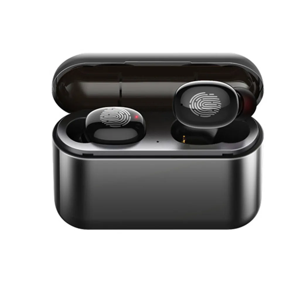 BT5 0 Sports Multi function Big Battery Double Earphones In Ear Wireless Headphone Stereo Earbuds Sports Headset With Mic
