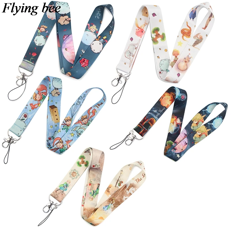 Flyingbee Funny cactus Keychain Cartoon Cute Phone Lanyard Women Fashion Strap Neck Lanyards for ID Card Phone Keys X0847 afbeelding
