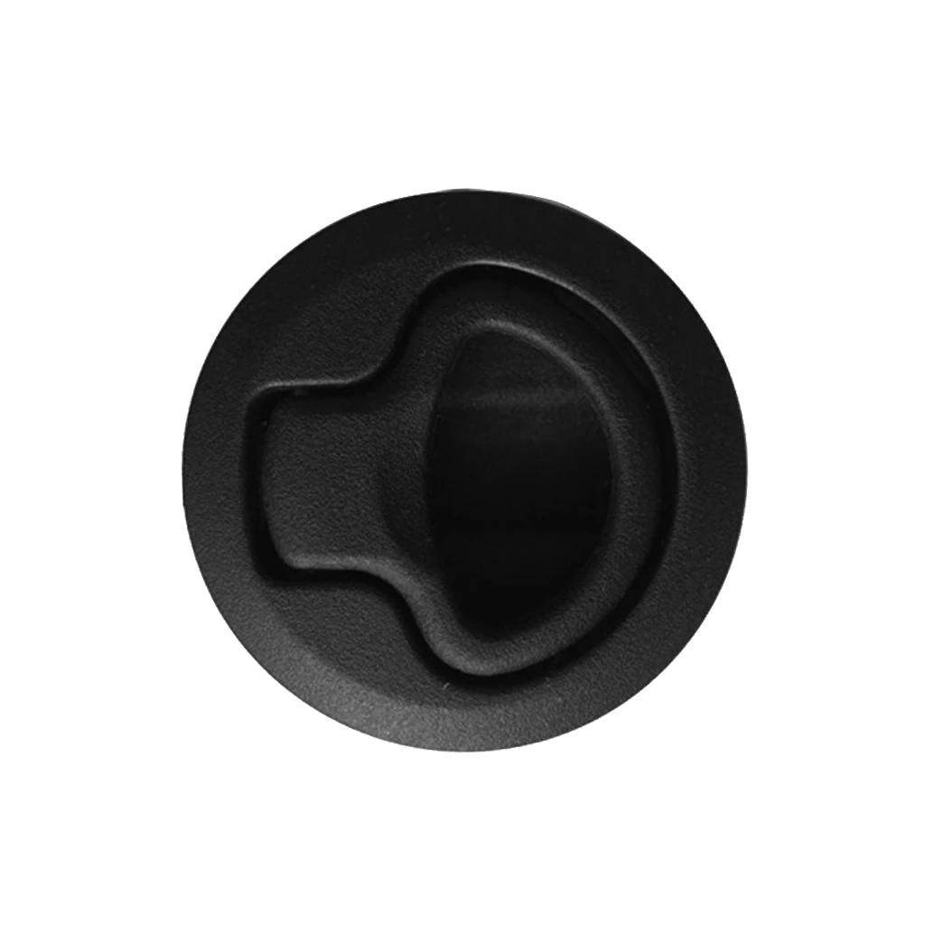 Nylon Boat Deck Hatch Inlet Handle Floor Lift Hatch Handle For Boat Deck Hatch Door - Black