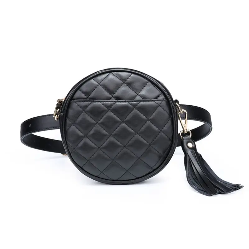 Модная женская поясная сумка с кисточкой, поясная сумка на ремне, сумка для телефона, сумка для путешествий, маленькая сумочка