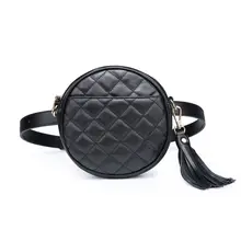 Модная женская поясная сумка с кисточкой, поясная сумка на ремне, сумка для телефона, сумка для путешествий, маленькая сумочка